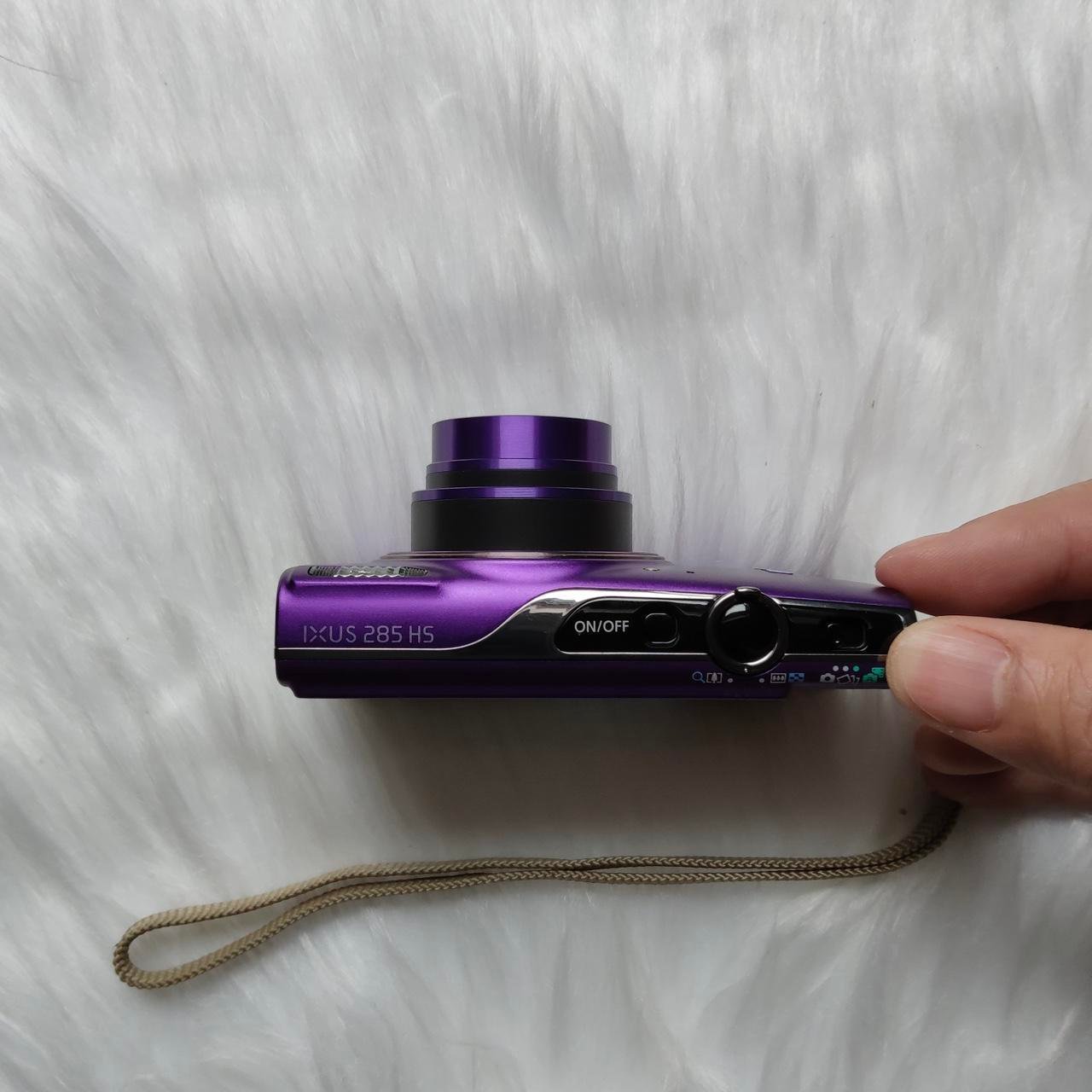 Used Digital Camera | Canon IXUS 285 HS digital camera Wi-Fi & Rarely in Purple | Complete Set