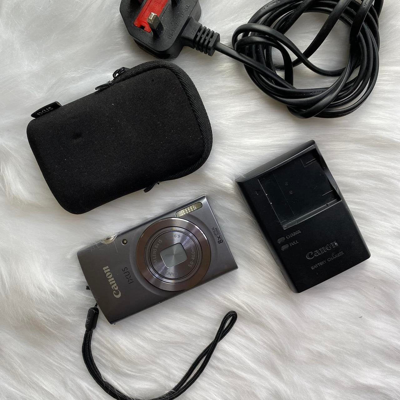 Used Digital Camera | Canon IXUS 165 digital camera - Case & Sliver Grey | Complete Set