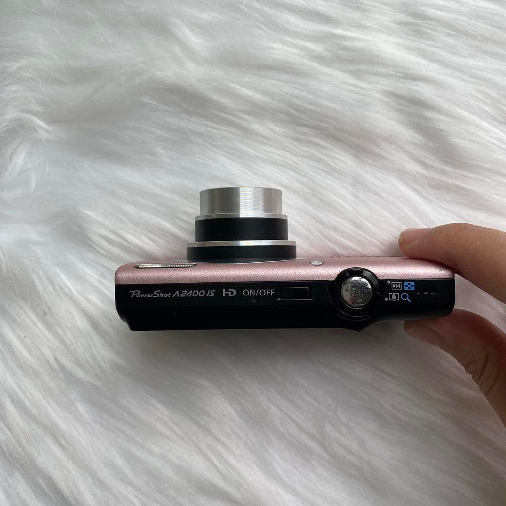 Used Digital Camera | Canon PowerShot A2400 digital camera - Boxed & Rare Y2K Light Pink | Complete Set