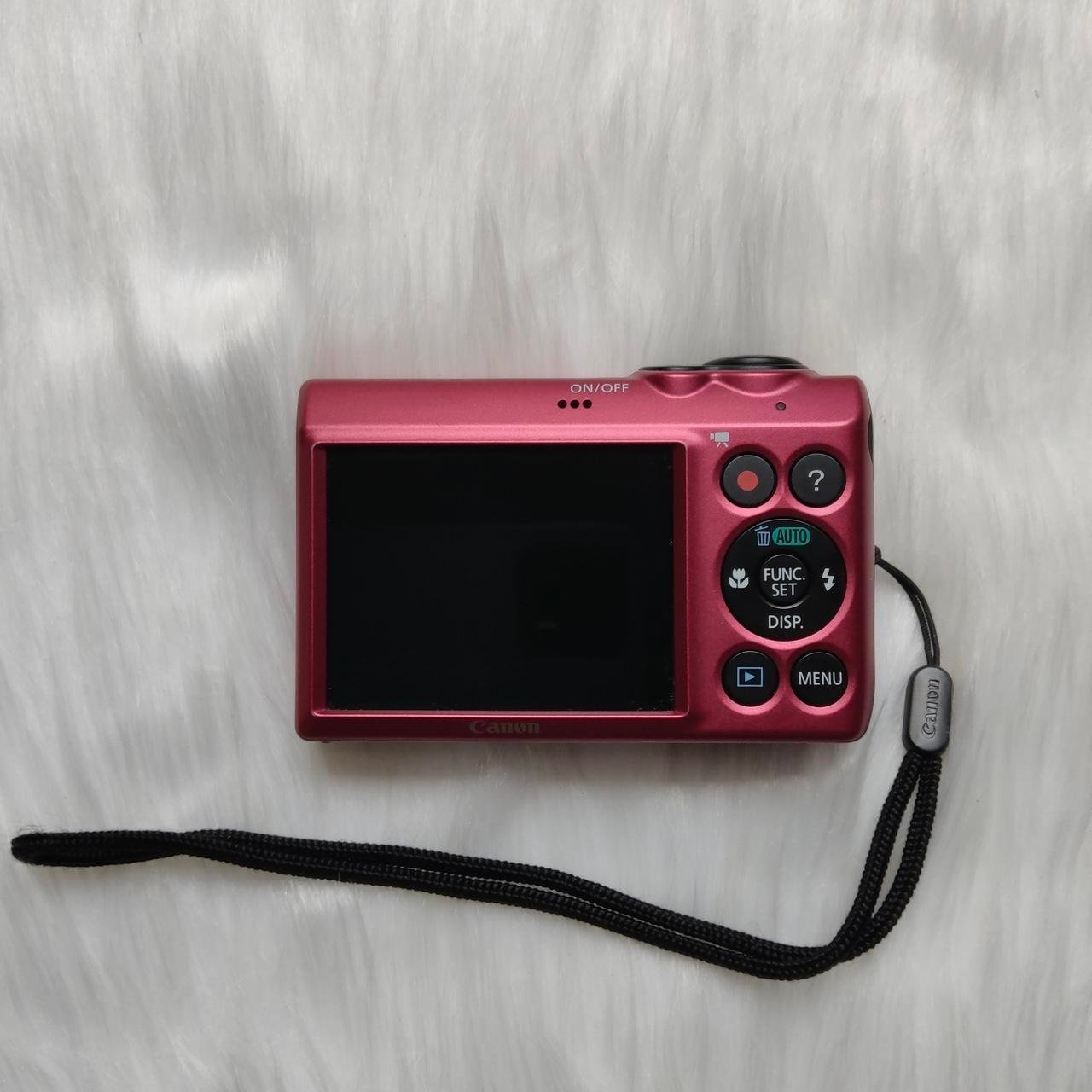 Used Digital Camera | Canon PowerShot A810 HD digital camera - Rarely cheery Red | Complete Set