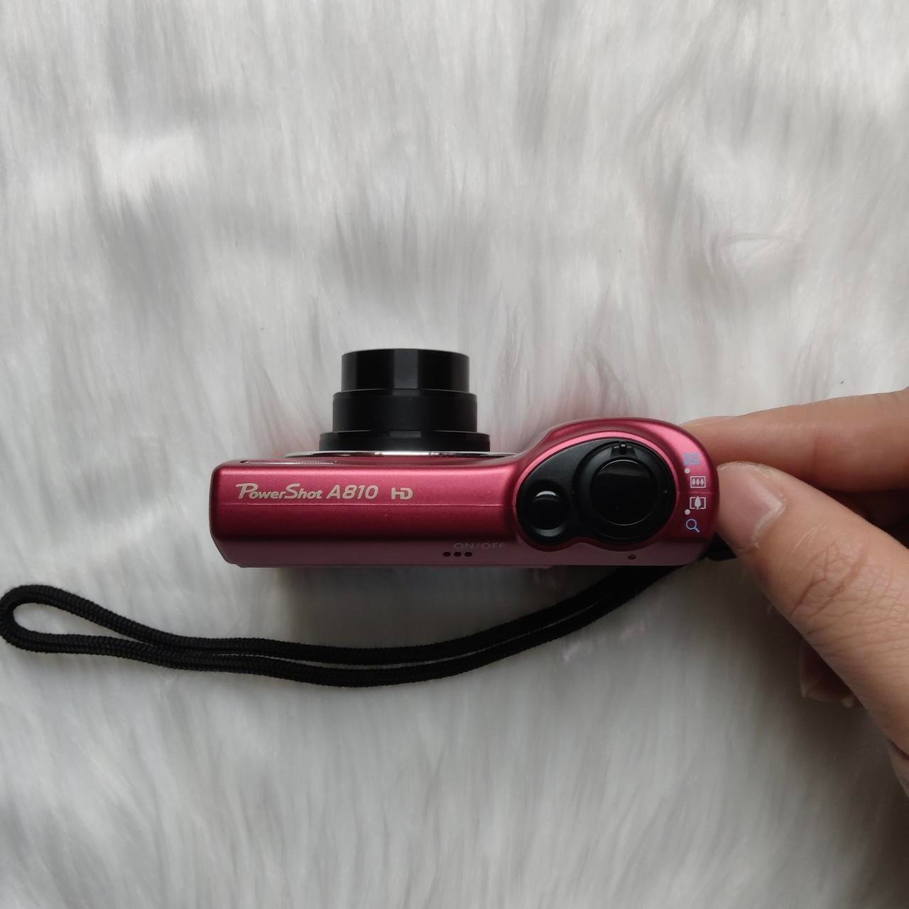 Used Digital Camera | Canon PowerShot A810 HD digital camera - Rarely cheery Red | Complete Set