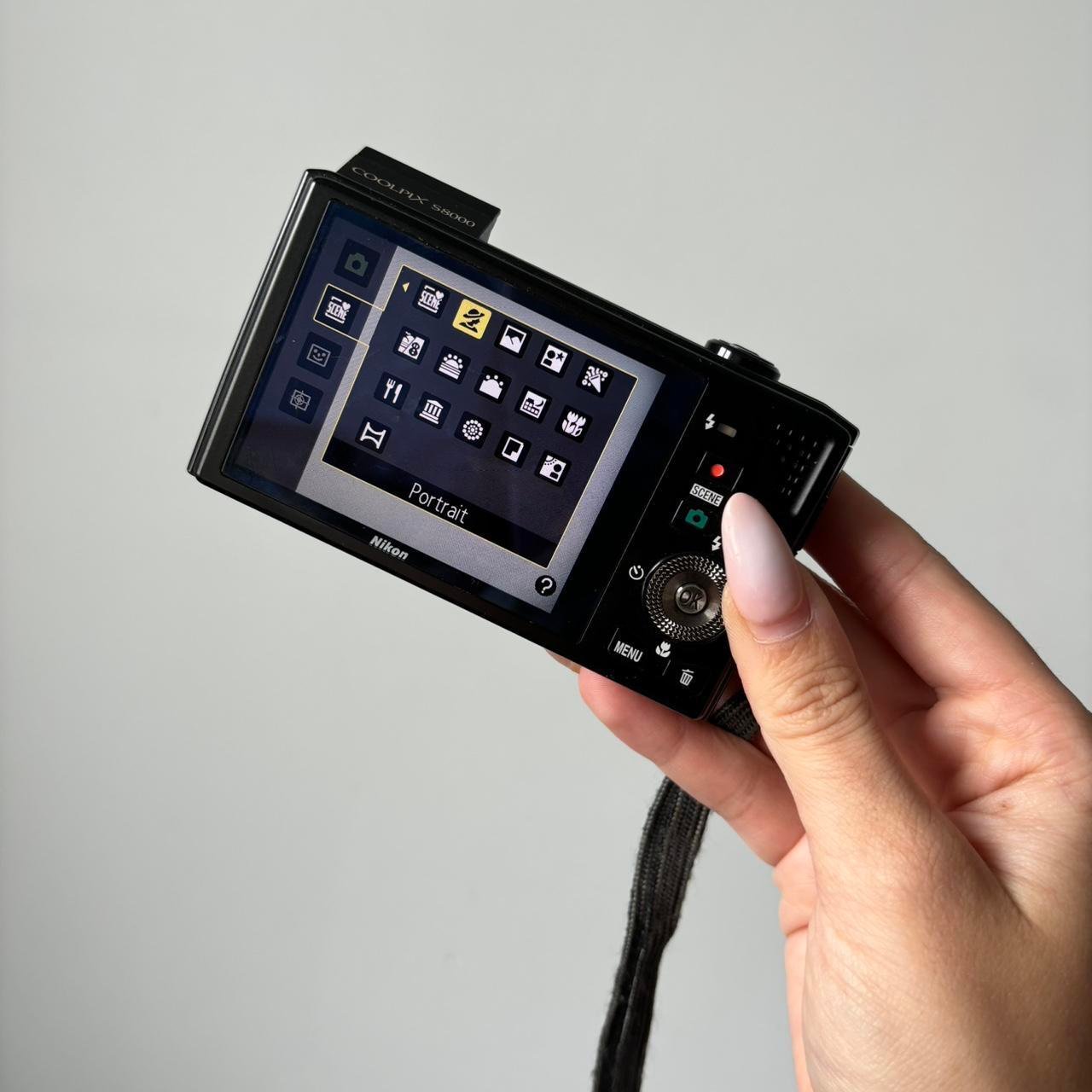 Nikon Coolpix Digital Camera S8000 14.2MP Digital Camera in black