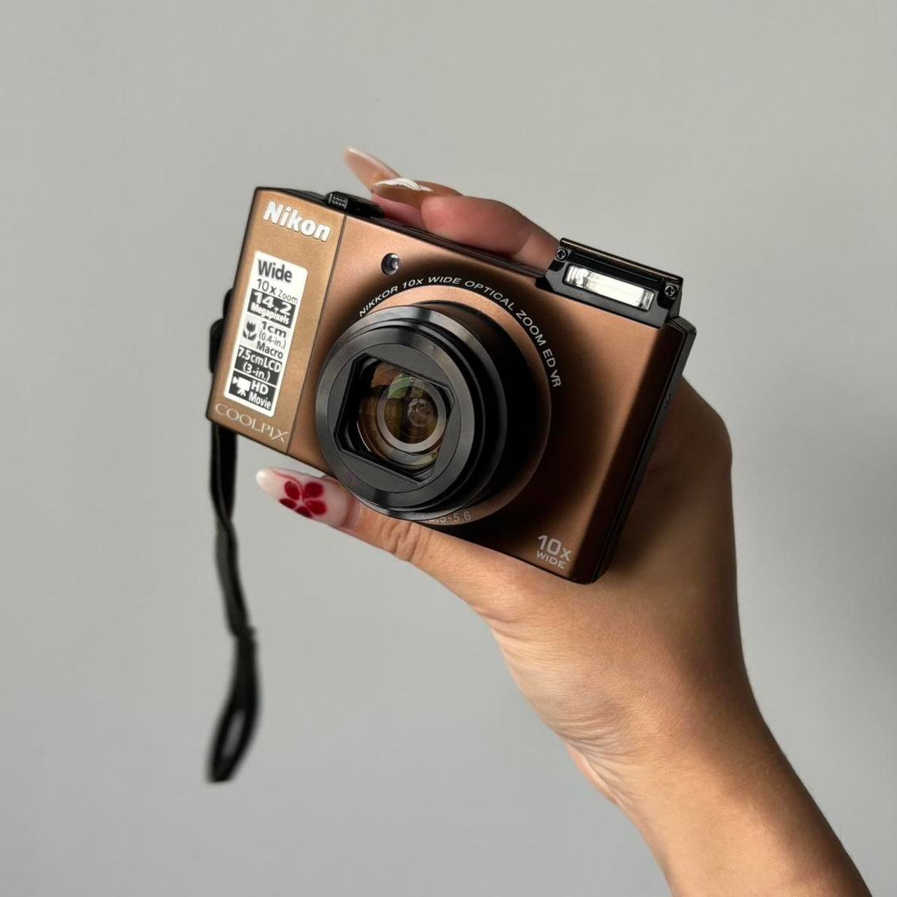 Nikon Coolpix Digital Camera S8000 14MP Digital Camera in brown