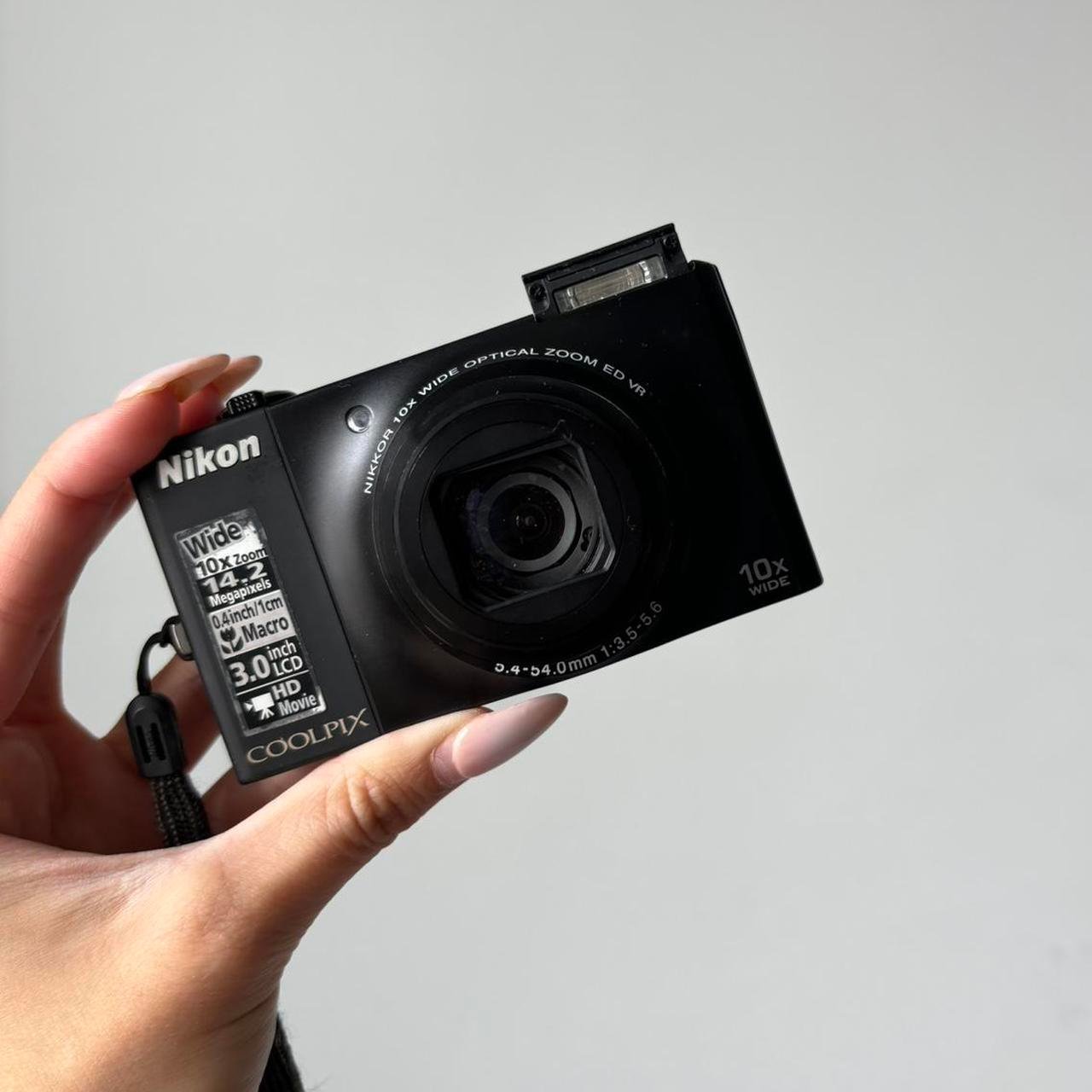 Nikon Coolpix Digital Camera S8000 14.2MP Digital Camera in black