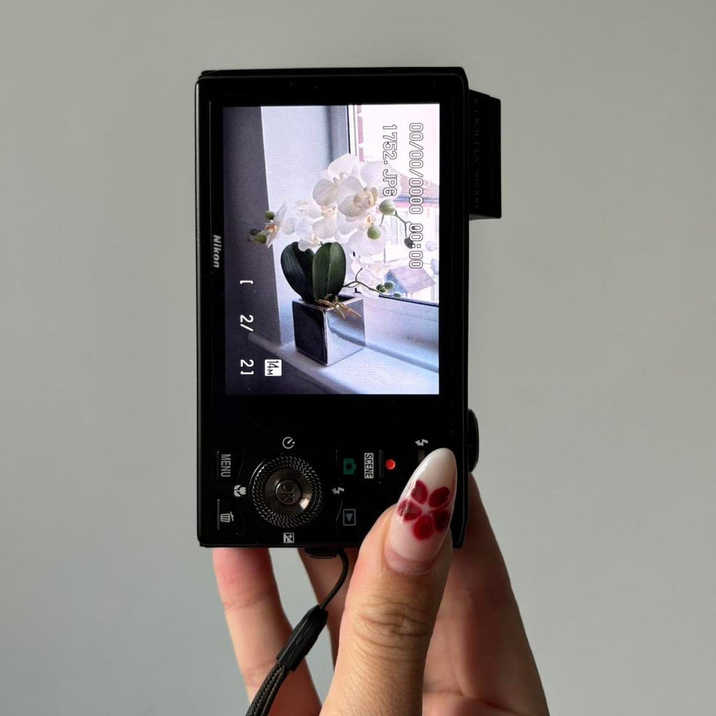 Nikon Coolpix Digital Camera S8000 14MP Digital Camera in brown