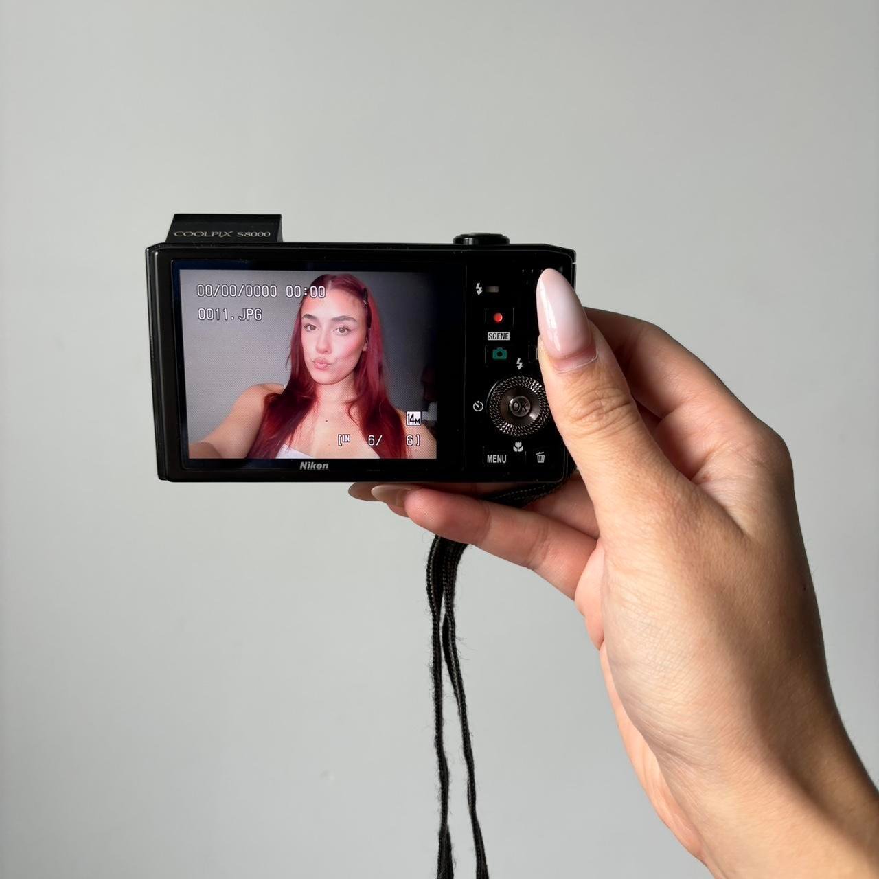 Nikon Coolpix Digital Camera S8000 14.2MP Digital Camera in black