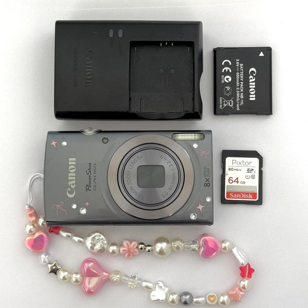 Used Digital Camera | Canon Powershot Elph 160 Digital Camera ⊹🖇️˚ ⋆ | Complete Set
